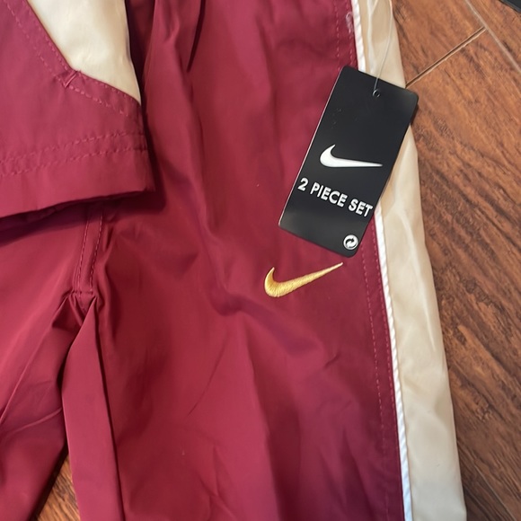 NIKE Florida State Seminoles windbreaker/ warmup 2 piece (pants & Jacket) 2T FSU - Picture 3 of 16